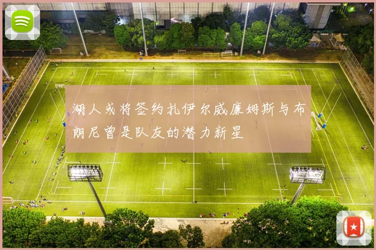 湖人或将签约扎伊尔威廉姆斯与布朗尼曾是队友的潜力新星